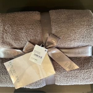 Barefoot Dreams Cozy Chic Blanket in Beach Rock Block Colors